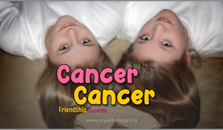 Friendship Compatibility for Cancer and Cancer using Astrology