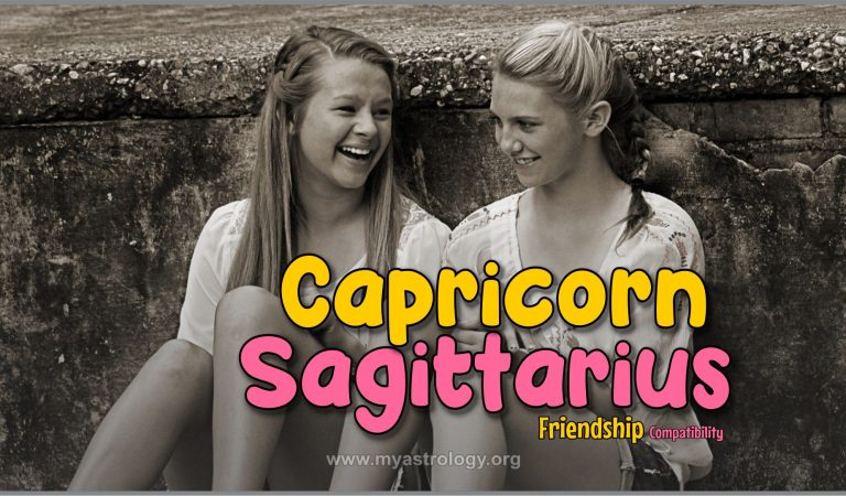 Friendship Compatibility for Sagittarius and Capricorn using Astrology