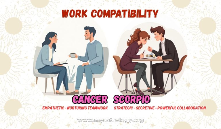 Cancer and Scorpio Work Compatibility: Intuitive Teamwork