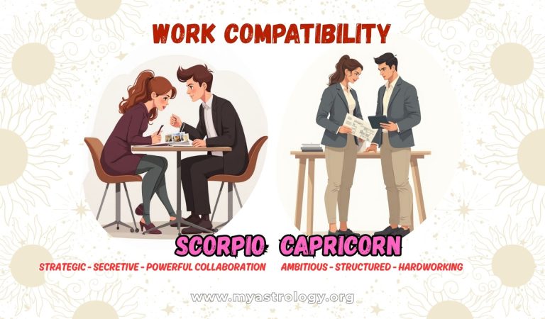 Scorpio and Capricorn Work Compatibility: Power and Precision