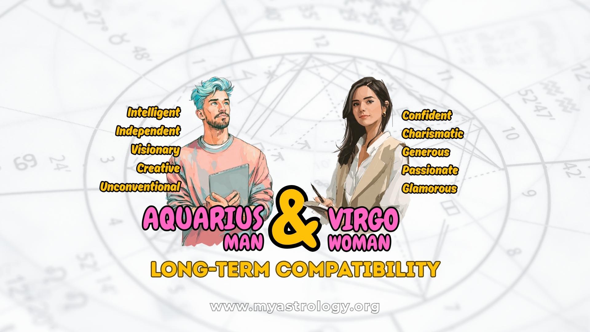 Aquarius Man and Virgo Woman Opposites in Love