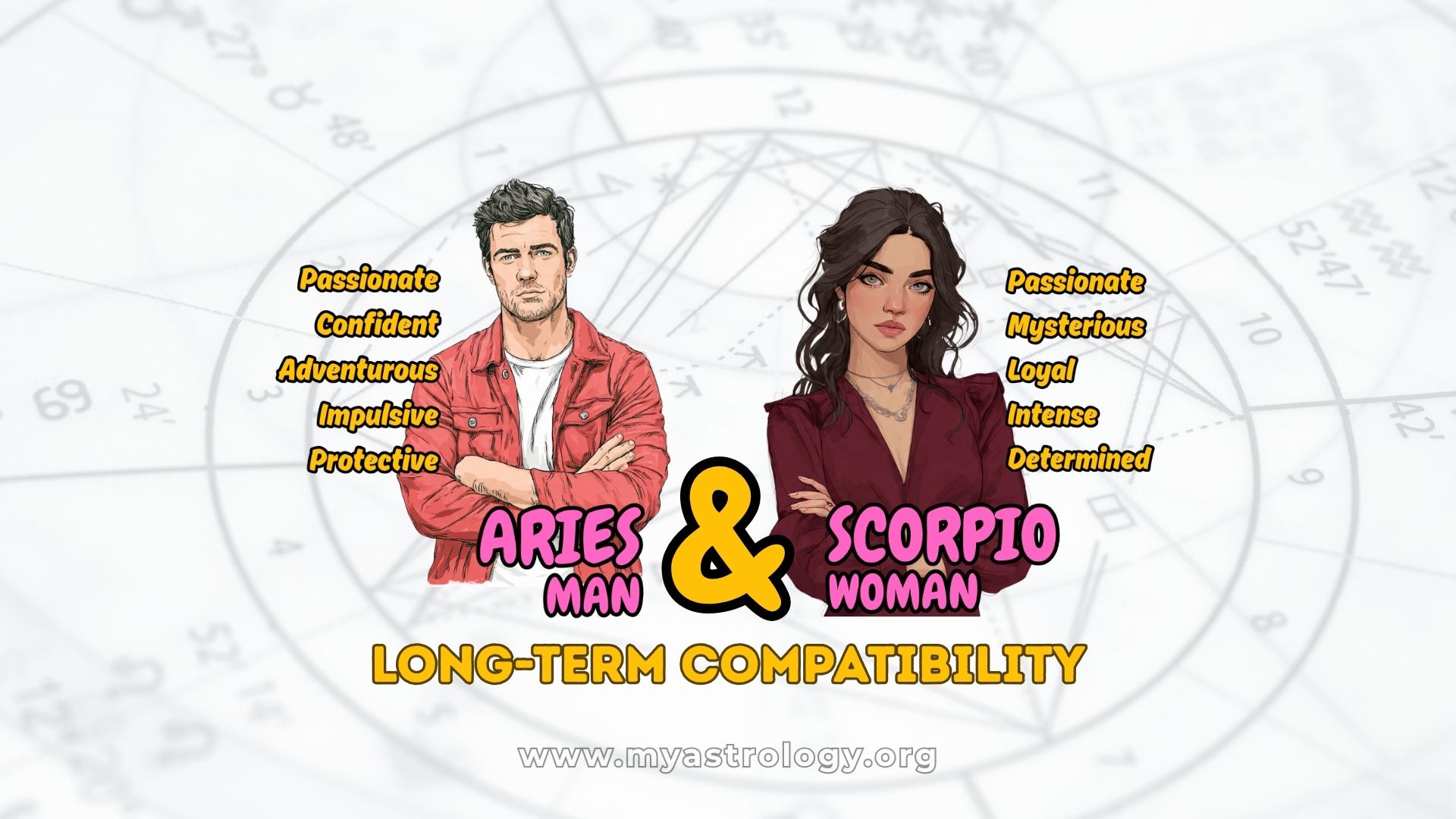 Aries Man and Scorpio Woman Complementary Power Couple