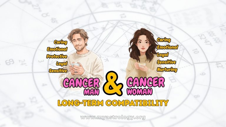 Cancer Man and Cancer Woman Deeply Supportive Couple