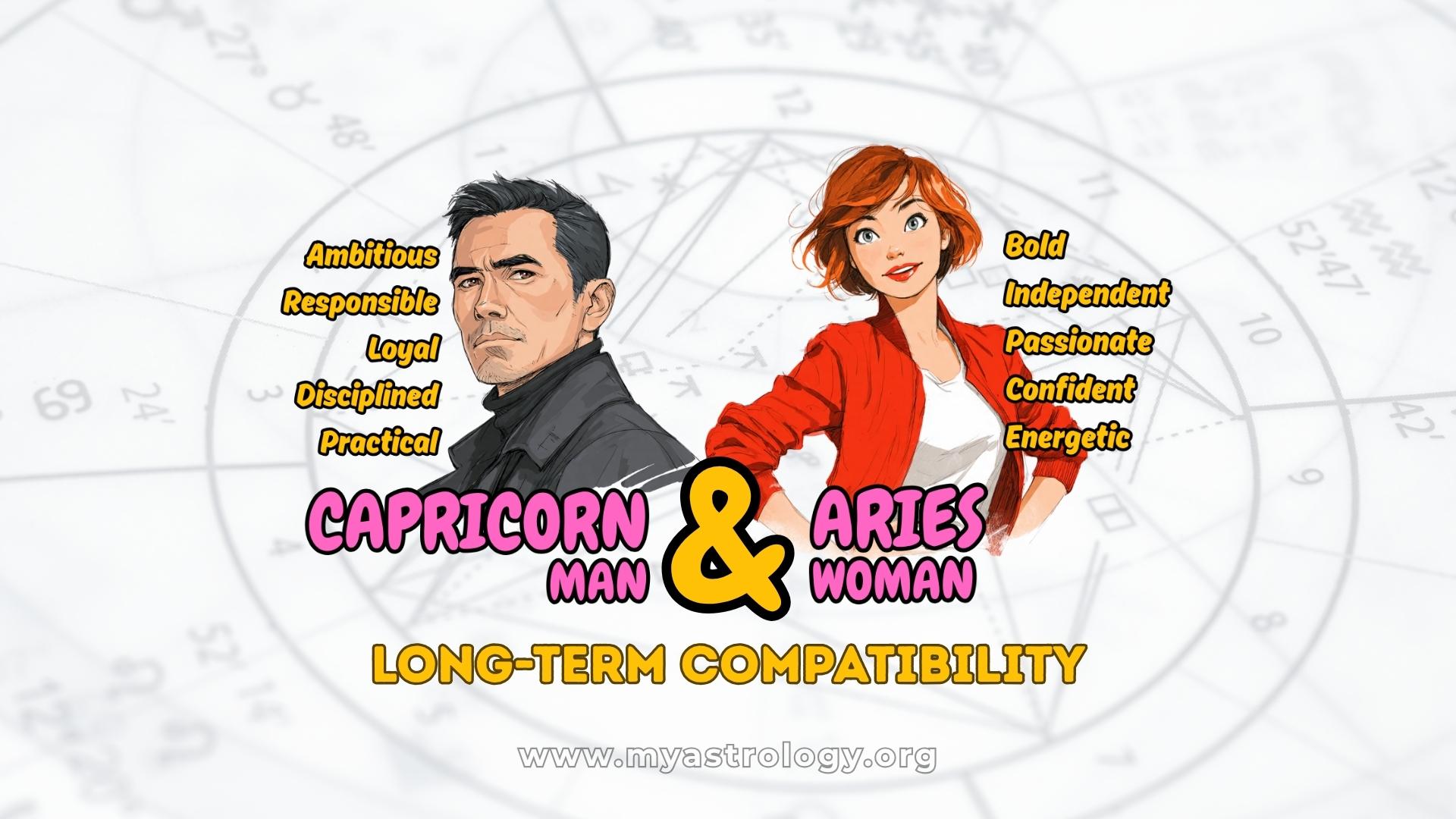 Capricorn Man and Aries Woman Unlikely but Strong Match