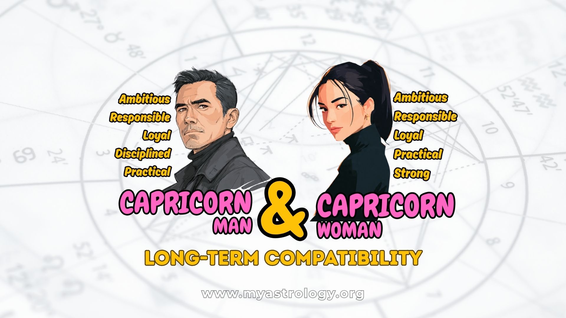 Capricorn Man and Capricorn Woman Strong Foundation