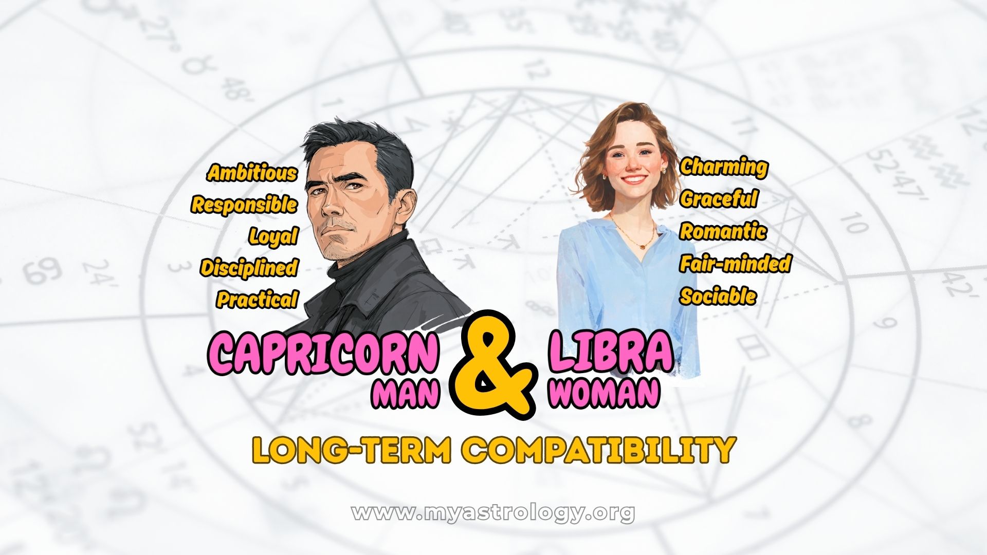 Capricorn Man and Libra Woman Harmonious Love