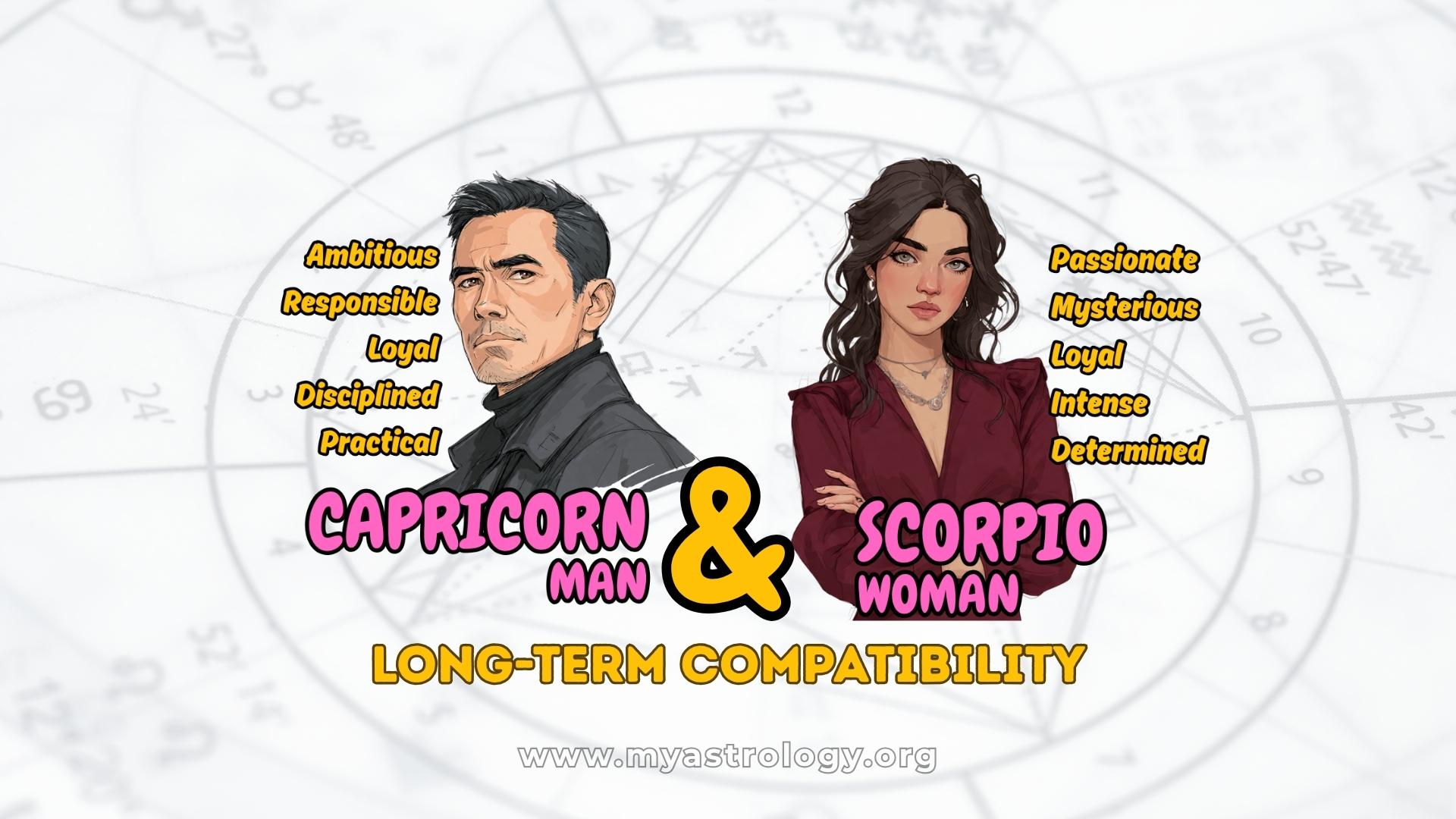 Capricorn Man and Scorpio Woman Powerful Connection