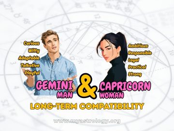 Gemini Man and Capricorn Woman Balanced Independence