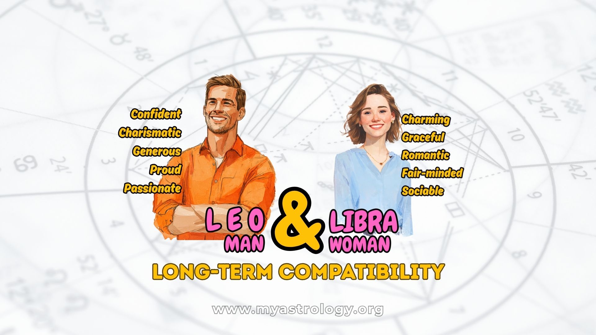Leo Man and Libra Woman Balanced and Devoted Love