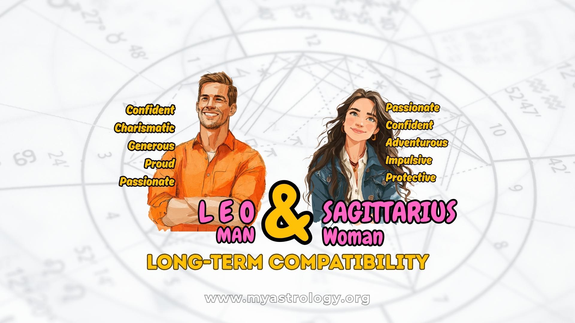 Leo Man and Sagittarius Woman Perfect Match in Passion