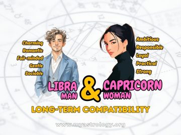 Libra Man and Capricorn Woman Cheerful Stability