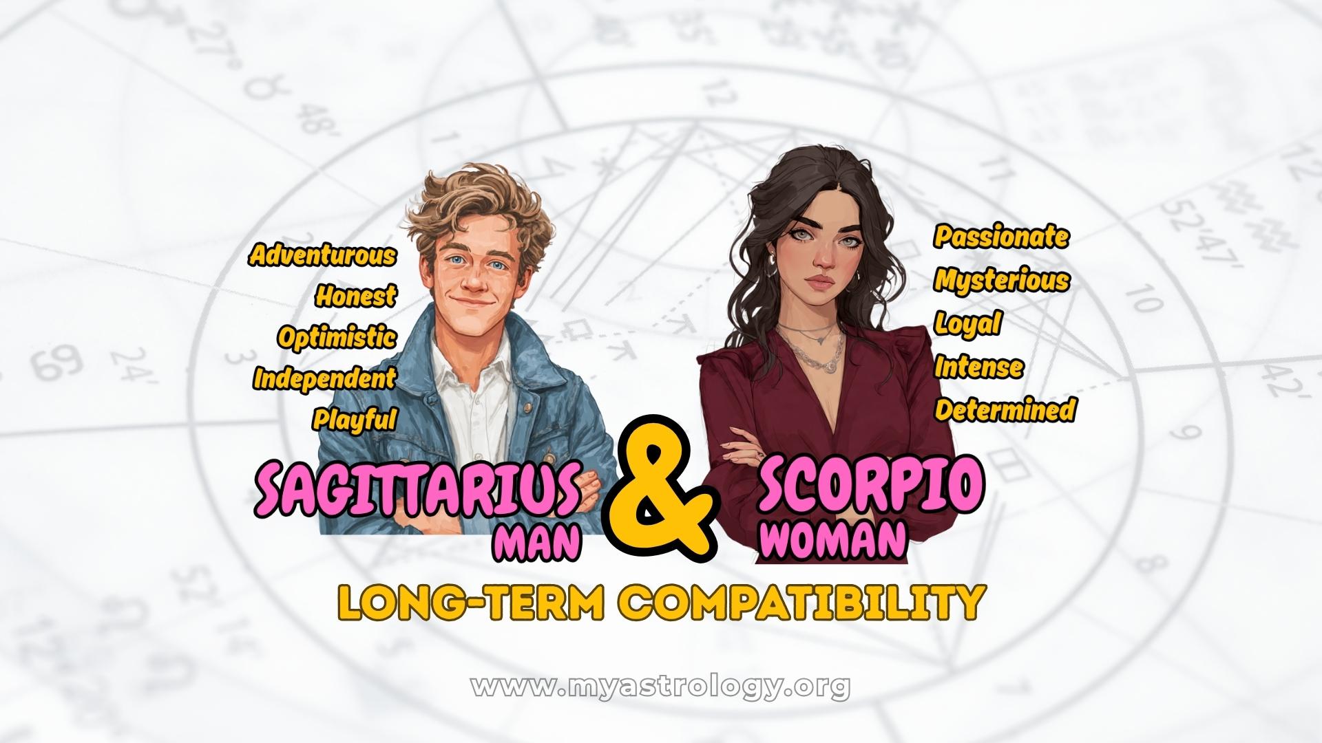 Sagittarius Man and Scorpio Woman Deep Curiosity in Love