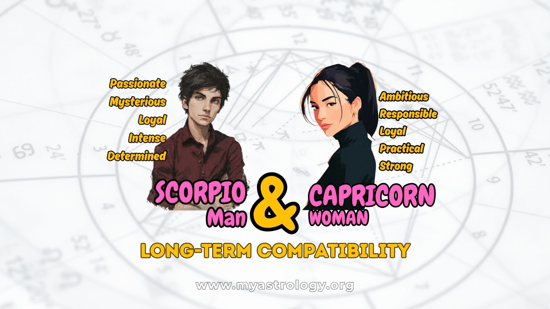 Scorpio Man and Capricorn Woman Steady Relationship
