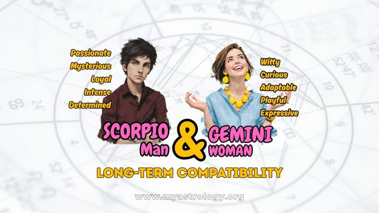 Scorpio Man and Gemini Woman Ever-Changing Love