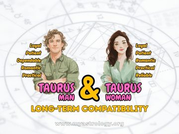 Taurus Man and Taurus Woman Steady and Passionate Love