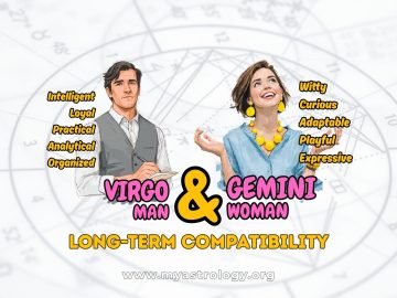 Virgo Man and Gemini Woman Lively and Communicative Love