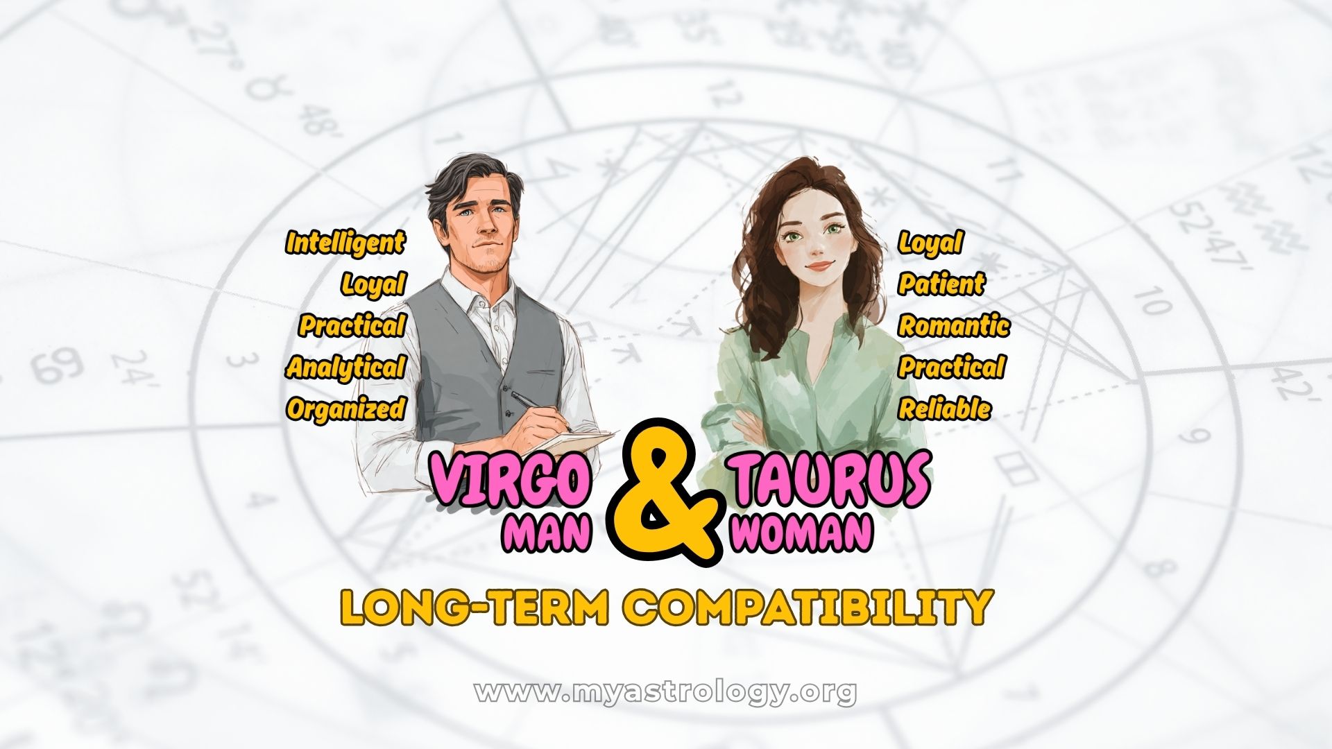 Virgo Man and Taurus Woman Stable and Affectionate Love